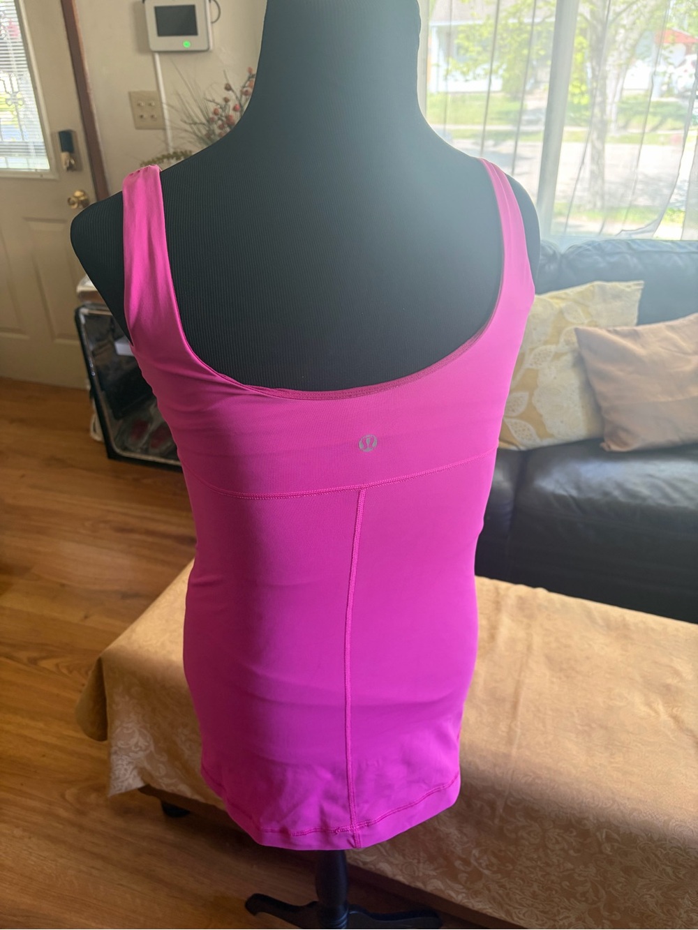 lululemon athletica Bright Pink Scoop-Back Tank